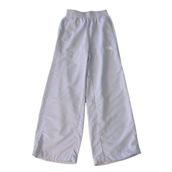 The North Face Gray Light Blue Flashdry Nylon Pants Size XS Athleisure Athletic - Picture 1 of 11